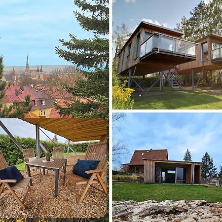 Вілла Baumhaus Und Tinyhaus Мюльгаузен Екстер'єр фото
