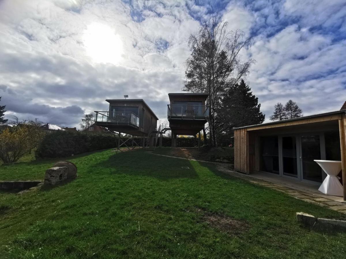 Вілла Baumhaus Und Tinyhaus Мюльгаузен Екстер'єр фото